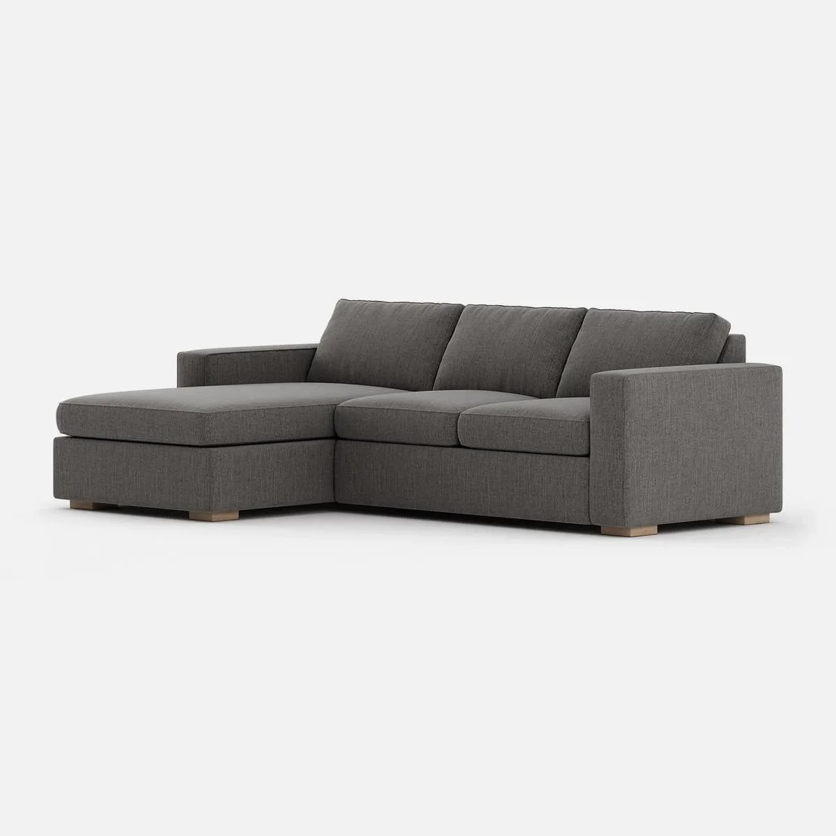 Glozin II Sectional Sofa in Latex—Sand - Imagen 2